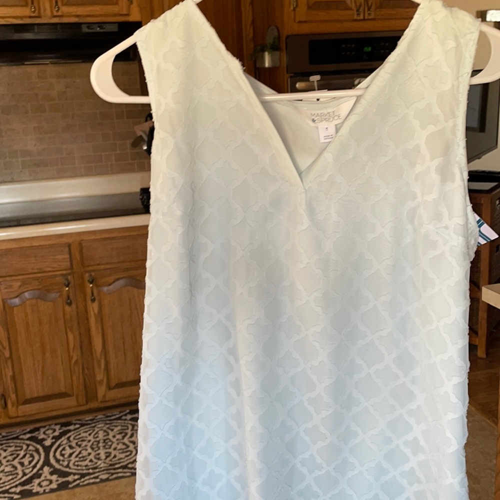 Market & Spruce Ezide Texture Dot Top